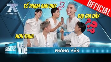 Sóng Vỗ Vỡ Bờ đại hội bốc phốt, Phạm Anh Duy tố Erik – Anh Tú đại gia | Anh Trai Say Hi