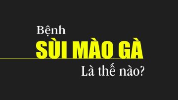 Sùi mào gà là bệnh gì? Hiểu rõ trong 5 phút