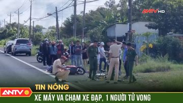 Tai nạn KINH HOÀNG: Xe máy tông xe đạp cùng chiều làm 2 người thương vong | ANTV