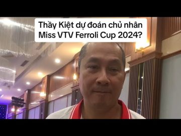 Thầy Kiệt tiết lộ sẽ bỏ phiếu bầu chọn Miss VTV Ferroli Cup 2024 cho Nguyệt Anh #shorts