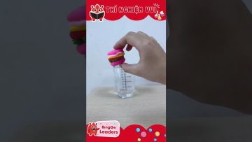 Thí nghiệm stem vui nhộn đơn giản từ nước cho bé Water fun experiment for kids #shorts #kidsvideos
