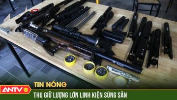 Thu giữ gần 900 linh kiện súng trong xưởng cơ khí Glotech | ANTV