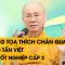 Thượng Tọa Thích Chân Quang – Vương Tấn Việt chưa tốt nghiệp cấp 3.