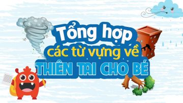 Tổng hợp 15 từ vựng về chủ đề thiên tai cho bé | Tiếng Anh trẻ em | BingGo Leaders