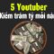 Top 5 Youtuber giàu có nhất thế giới