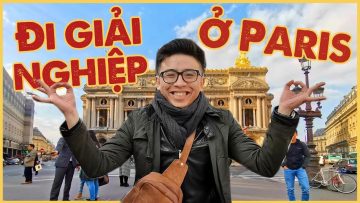 #TravelVlog | Tàn phá Shopping Mall và uống Starbucks tại Paris | Tân 1 Cú