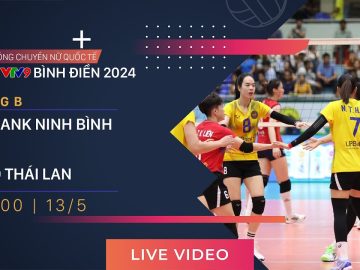 TRỰC TIẾP | LPBANK NINH BÌNH – U20 THÁI LAN | Giải bóng chuyền nữ quốc tế VTV9 Bình Điền 2024