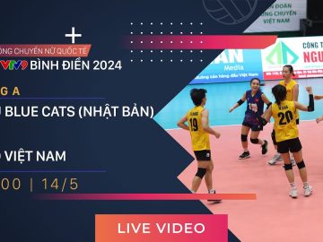 TRỰC TIẾP | PFU BLUE CATS – U20 VIỆT NAM | Giải bóng chuyền nữ quốc tế VTV9 Bình Điền 2024