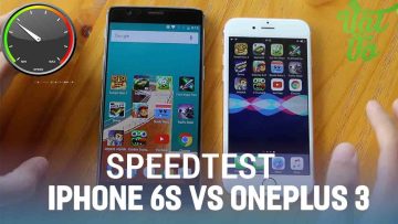 Vật Vờ| So sánh đa nhiệm 6GB RAM OnePlus 3 và 2GB RAM iPhone 6s