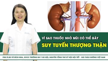 Vì sao thuốc nhỏ mũi có thể gây suy tuyến thượng thận? | SKĐS