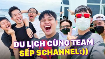 VLOG NGẮN: TEAM SẾP SCHANNEL DU LỊCH PHAN THIẾT TRÊN Ô TÔ MỚI CỦA SẾP HUY NL:))