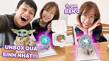 VLOG UNBOX QUÀ SINH NHẬT FROM BẠN Q VÀ LẠI CÂU HỎI BAO GIỜ CƯỚI…