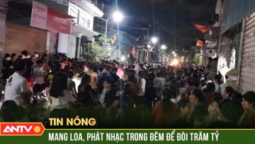 Vỡ nợ tín dụng đen hàng trăm tỷ đồng ở Nghệ An, người dân nháo nhác đi đòi trong đêm | ANTV