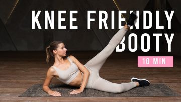 10 MIN KNEE FRIENDLY BOOTY WORKOUT – Low Impact, No Squats or Lunges | Do At Home| No Equipment