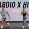 20 MIN CARDIO HIIT WORKOUT – ALL STANDING – Full Body, No Equipment, Home Workout