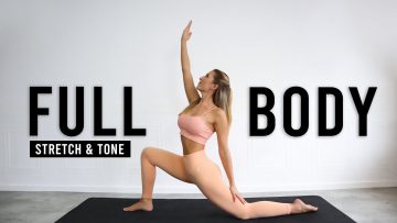 20 Min Full Body Stretch & Tone Workout for Active Rest Days