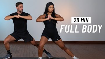 20 MIN FULL BODY WORKOUT – Burn & Tone (No Equipment + No Jumping)