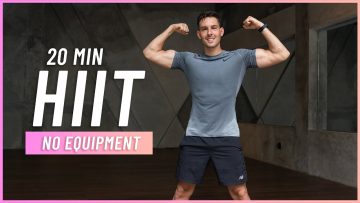 20 Min HIIT Workout For Fat Loss | Burn 300 Calories (Full Body, No Equipment)