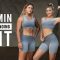 30 MIN ALL STANDING HIIT Workout (No Equipment, Home Workout)