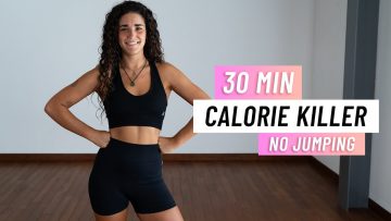 30 Min Full Body Low Impact HIIT – Fat Burning Home Workout (No Jumping, No Equipment)