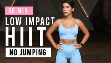 30 Min Low Impact Full Body HIIT Workout | No Jumping, Apartment Friendly, At Home