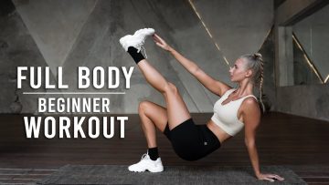 40 Min Full Body Workout for BEGINNERS (No Equipment)