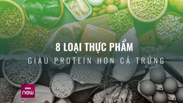 8 loại thực phẩm giàu protein hơn cả trứng | VTC Now