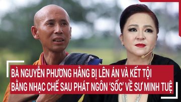 Bà Nguyễn Phương Hằng bị lên án và kết tội bằng nhạc chế sau phát ngôn ‘sốc’ về sư Minh Tuệ