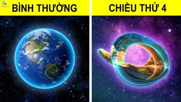 Bạn trông đáng sợ như thế nào trong không gian 4 chiều | Thiên Hà TV