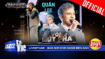 Bao Giờ Cho Nàng Bén Anh – Quân Lee đi flow catchy trình diễn mãn nhãn | Rap Việt 2024 [Live Stage]