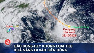Bão Kong-Rey không loại trừ khả năng đi vào biển Đông | Truyền hình Quốc hội Việt Nam