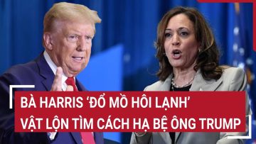 Bầu cử Mỹ 2024: Bà Harris ‘đổ mồ hôi lạnh’ vật lộn tìm cách hạ bệ ông Trump