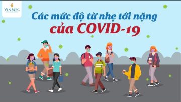 Các mức độ từ nhẹ đến nặng của COVID-19