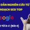 Cách nghiên cứu từ khóa bằng các công cụ, SEO bài viết lên top google, Học SEO website