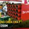 Cận cảnh dàn phóng chữa cháy từ xa do Việt Nam sản xuất