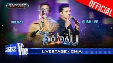 CHIA – Coldzy x Quân Lee thả flow cực hút trong tiếng nhạc và cheers | Rap Việt 2024 [Livestage]