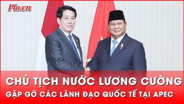 Chủ tịch nước Lương Cường gặp gỡ các lãnh đạo cấp cao tại APEC | Thời sự