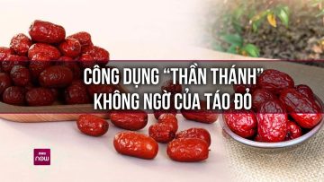 Công dụng “thần thánh” không ngờ của quả táo đỏ mà không phải ai cũng biết | VTC Now