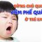 Đừng chủ quan với viêm phế quản cấp ở trẻ em