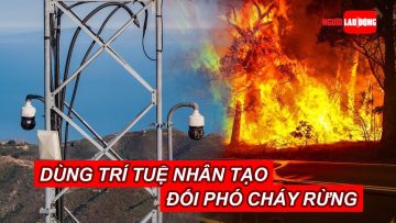 Dùng trí tuệ nhân tạo đối phó cháy rừng | Báo Người Lao Động