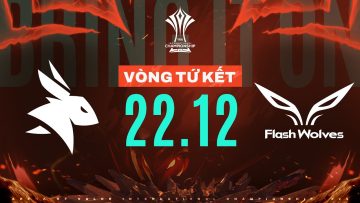 FLASH WOLVES vs EARENA: BÁN KẾT GỌI TÊN EA | VÒNG TỨ KẾT – AIC 2024 | NGÀY 22/12 | AIC 2024