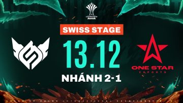 FULL SENSE vs ONE STAR ESPORTS: NGỰA Ô GIẢI ĐẤU | SWISS STAGE – AIC 2024 | NGÀY 13/12 | AIC 2024