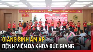 Giáng sinh ấm áp tại Bệnh viện đa khoa Đức Giang | Tin tức