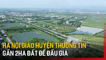 Hà Nội giao huyện Thường Tín gần 2ha đất để đấu giá | Tin tức