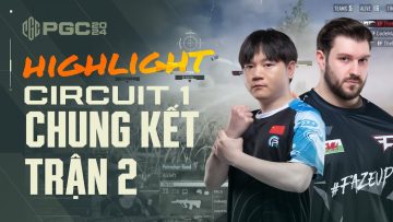 🏆 [Highlight PGC 2024] Circuit 1 Trận 9: Xuất sắc leo lên đầu bảng – TE chắc suất vào chung kết