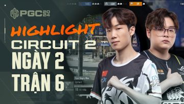 🏆 [Highlight PGC 2024] Circuit 2 Trận 12: LUNA ngã đau tại bo cuối – WBG thoát cửa tử nhờ TWIS