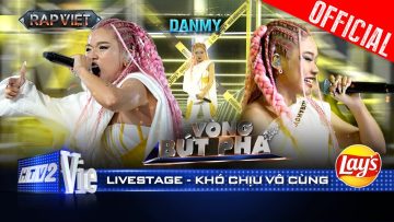 Khó Chịu Vô Cùng – Danmy out rap đầy nội lực cháy hết mình trên stage | Rap Việt 2024 [Live Stage]