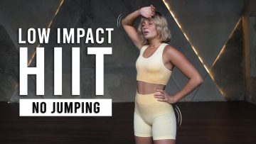 LOW IMPACT FAT BURN HIIT Workout | 30 Min Full Body Cardio (No Jumping)