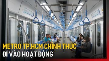 Metro TP.HCM chính thức lăn bánh | Tin tức