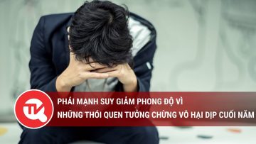 Phái mạnh suy giảm phong độ vì những thói quen tưởng chừng vô hại dịp cuối năm